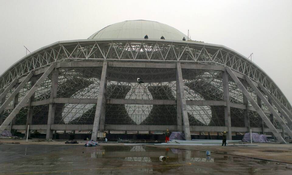 湖南温泉馆网架工程