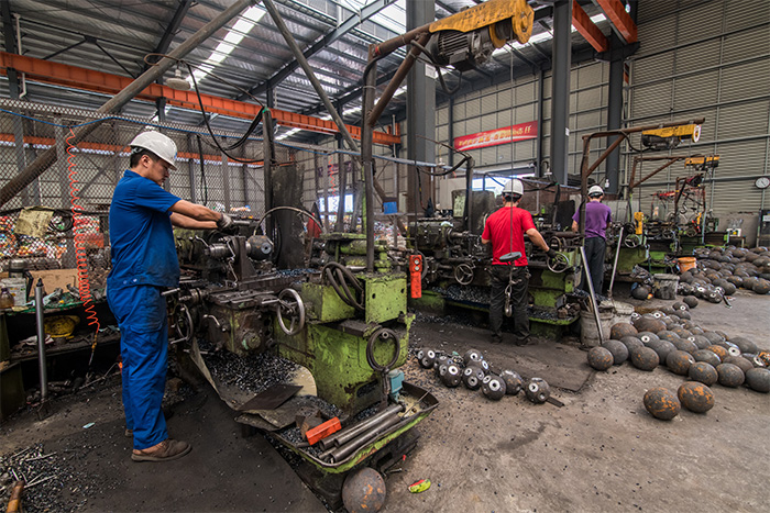 湖南网架配件车间